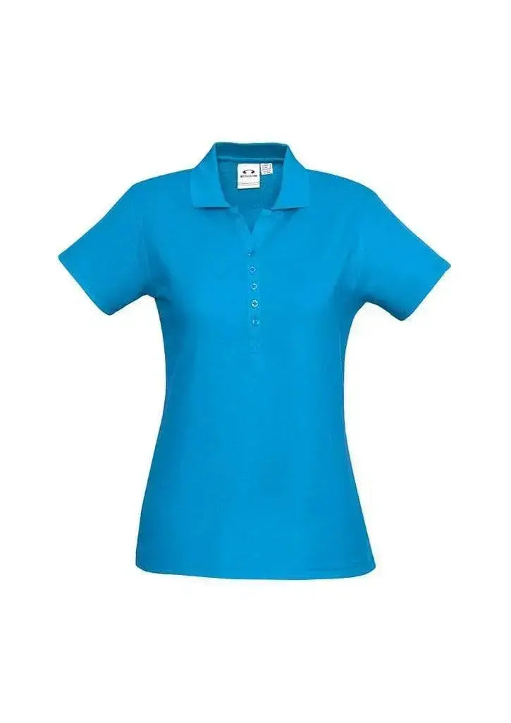 Biz Collection Women’s Crew Polo P400LS Metro Workwear.